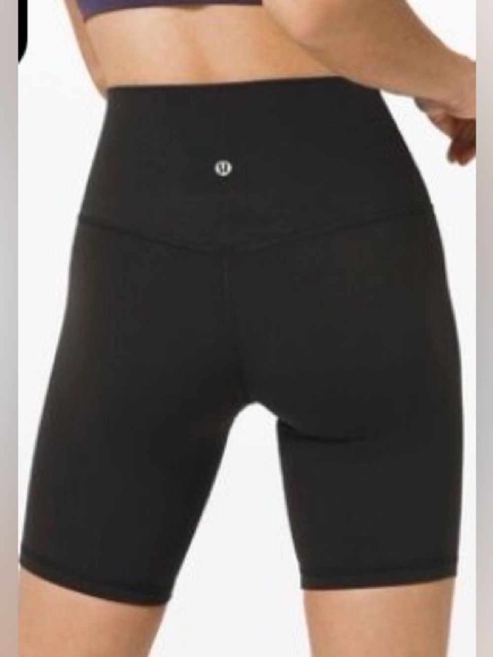Lululemon Align Super High Rise Short *10" Black Size 2 Biker Nulu
